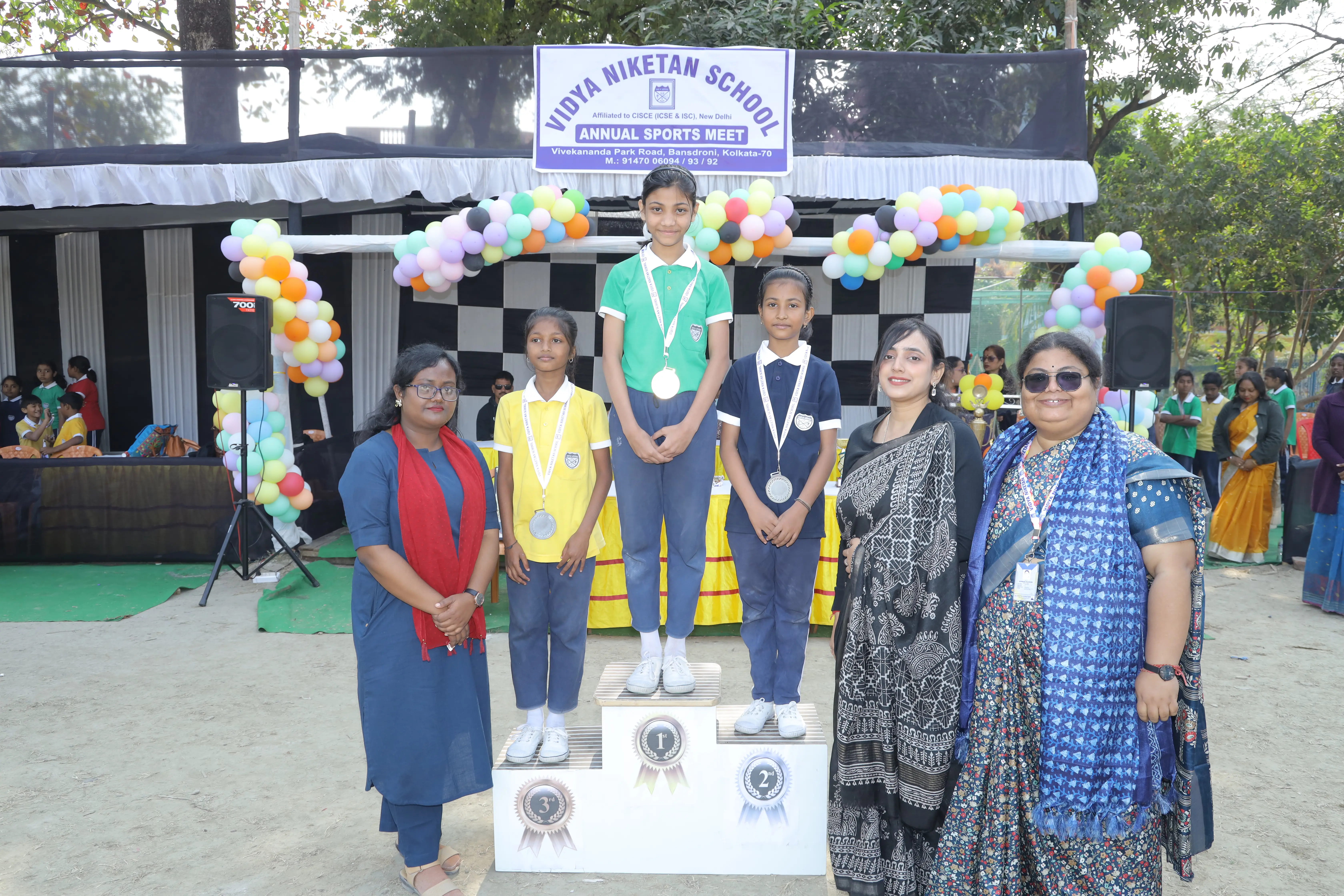 Primary School students at Vidya Niketan