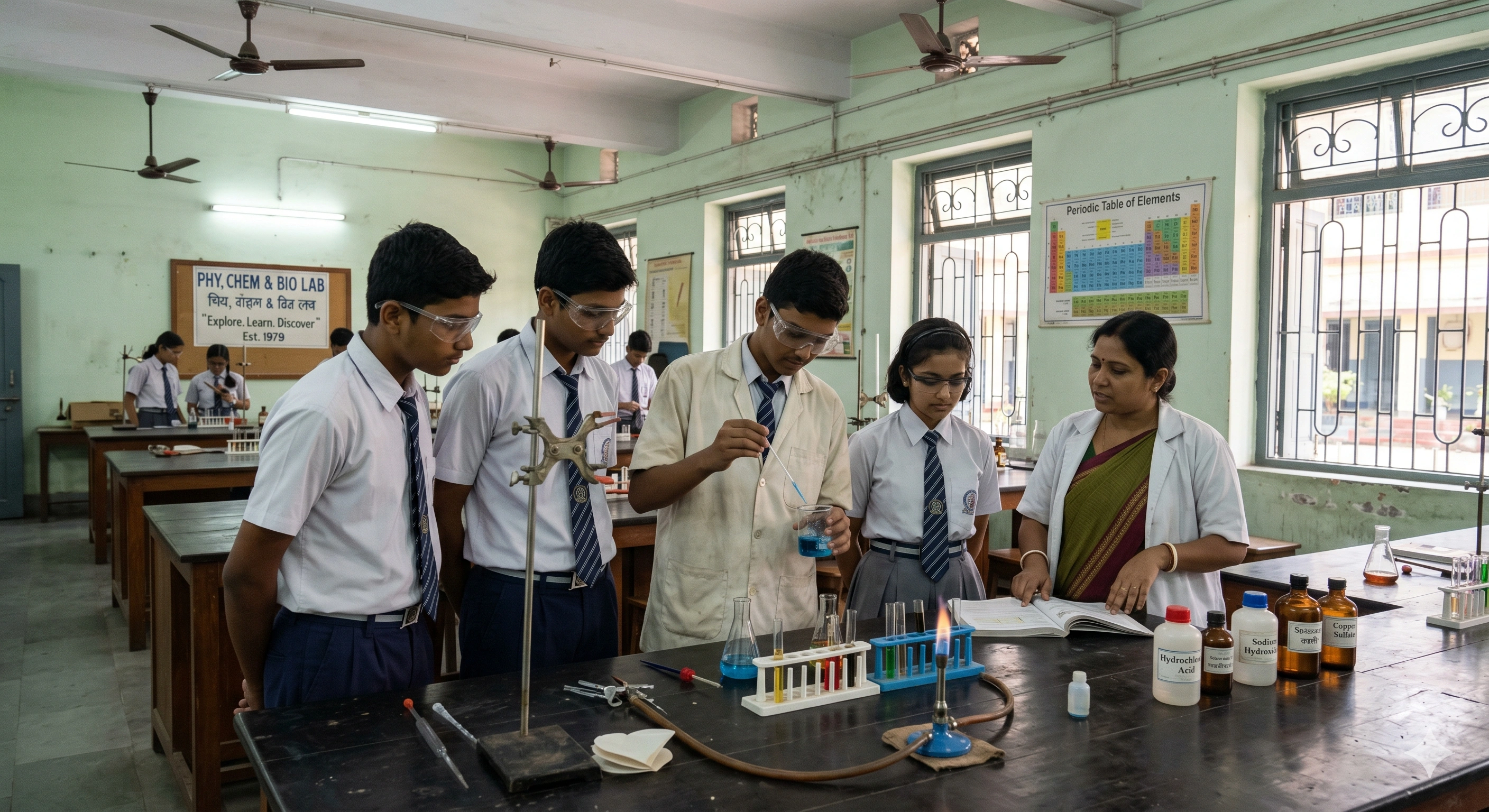 Science lab practicals